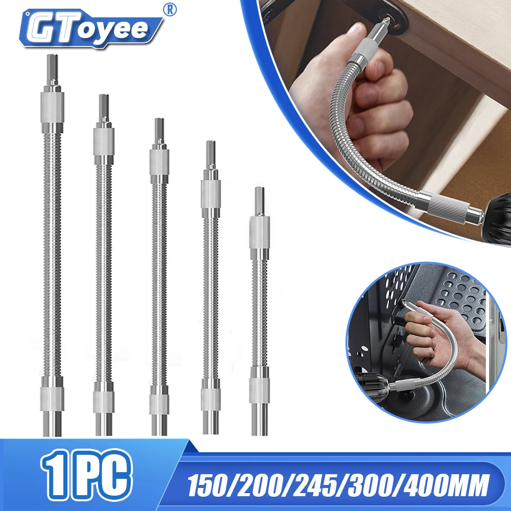 

1/4'' Universal Soft Shaft Batch Head For Electric Drill Bit Holder Flexible Screwdriver Hex Shank Screwdriver Extension Rod