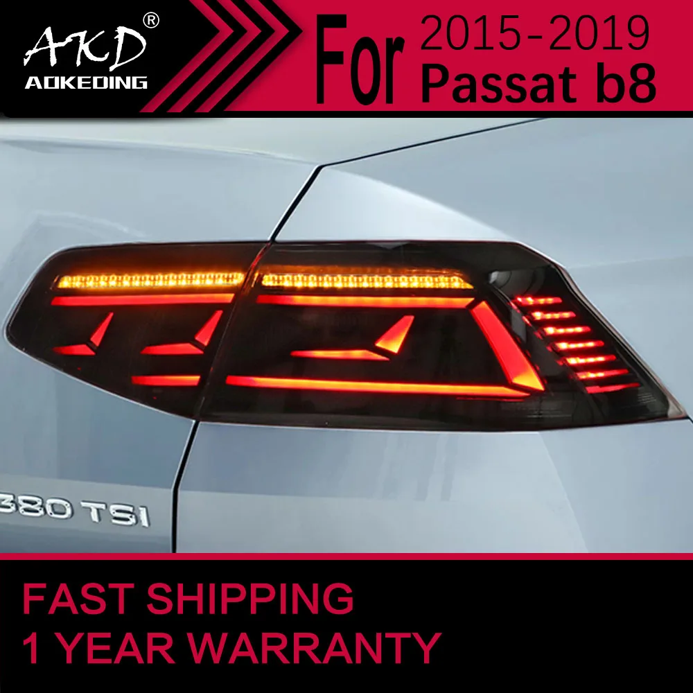 Akd Car Styling Tail Lamp For Passat B8 Tail Lights Upgrade Passat B8.5