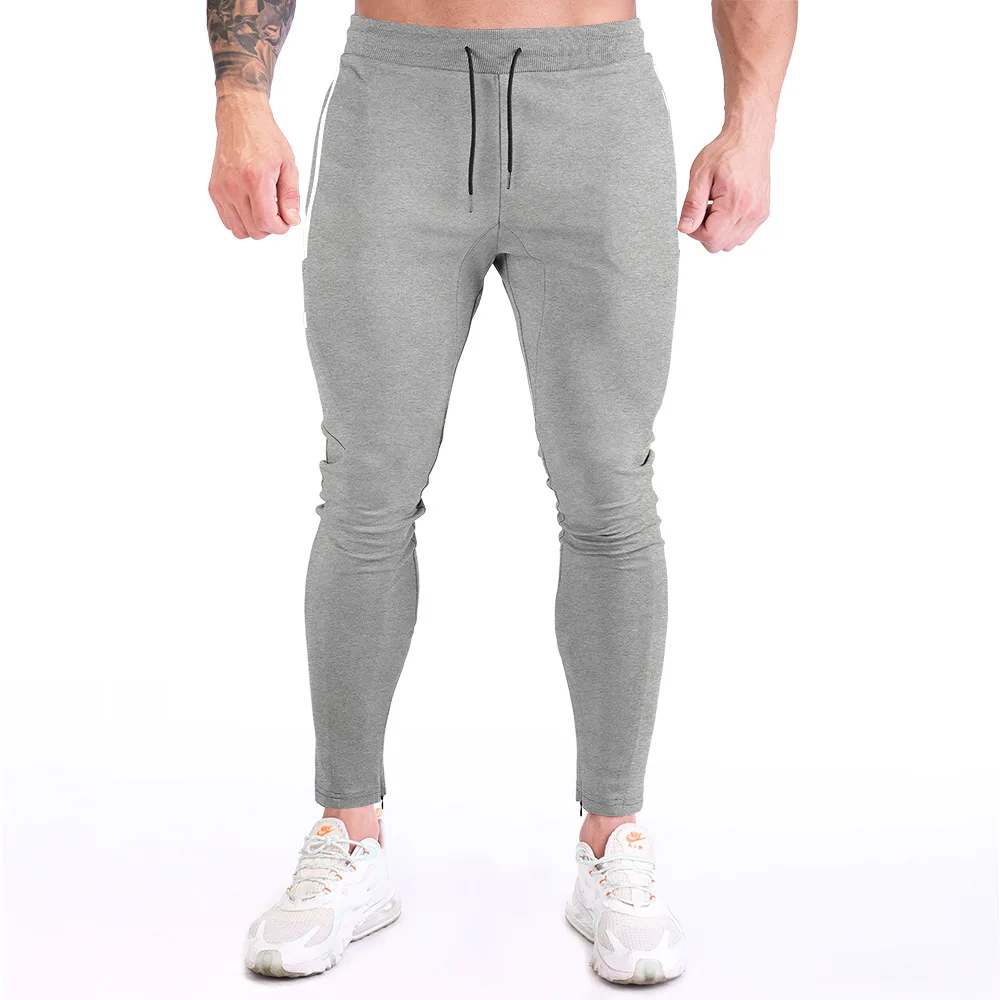 Muscle outdoor sports pants gym pants training trousers cargo pants men sweatpants joggers men