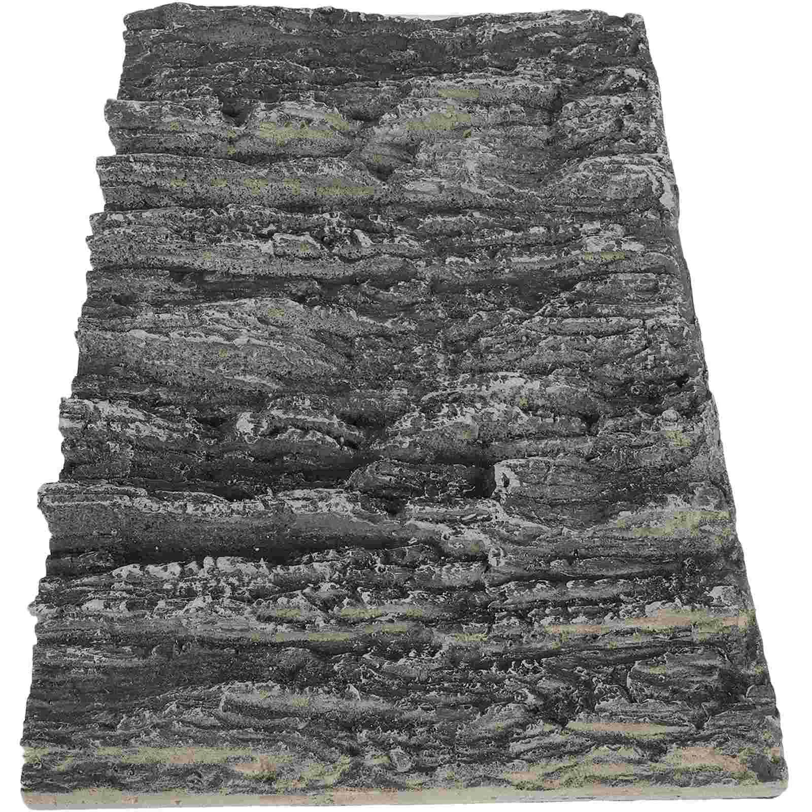 Pu Material 3d Fish Tank Background Reptile Terrarium Boards Clockwork Stone Decoration Panels Aquarium Landscaping naments Pet