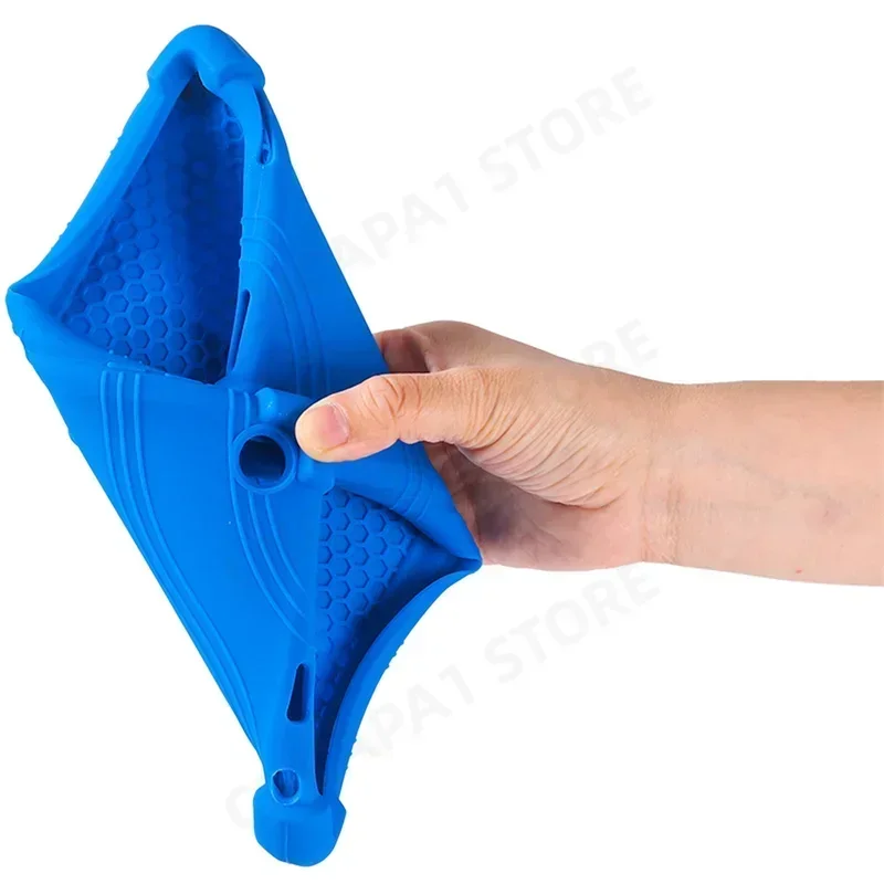 Capa de Silicone Macio para Samsung Galaxy Tablet pc Airbags à Prova de Choque Case Tab a9 Tab a9 Sm-x110 Sm-x115 8.7 - Imagem 2