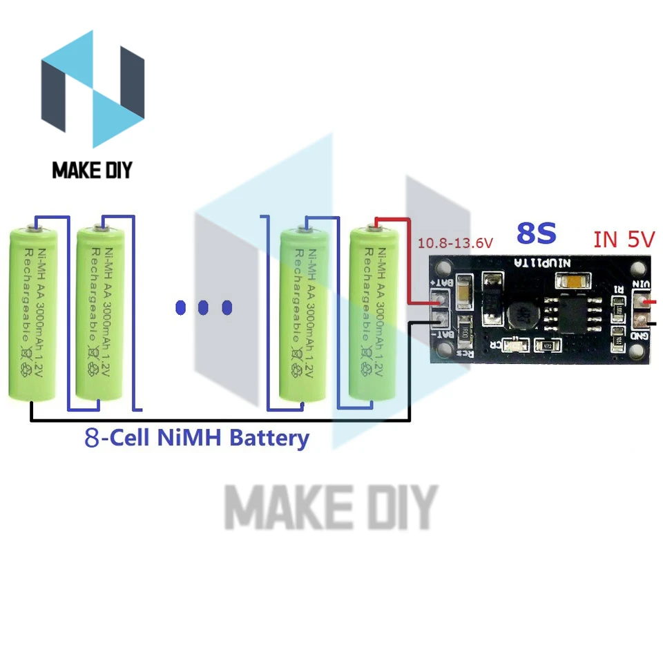 BMS 1S 2S 3S 4S 5S 6S 7S 8S NiMH NiCd Battery Dedicated Charger