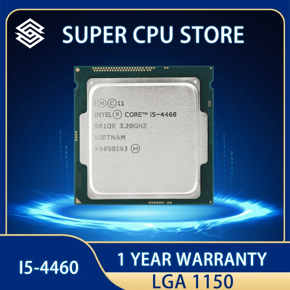Processore Cpu Intel Core I5-4460 I5 4460 6M 84W 3.2 Ghz Quad-Core Lga 1150