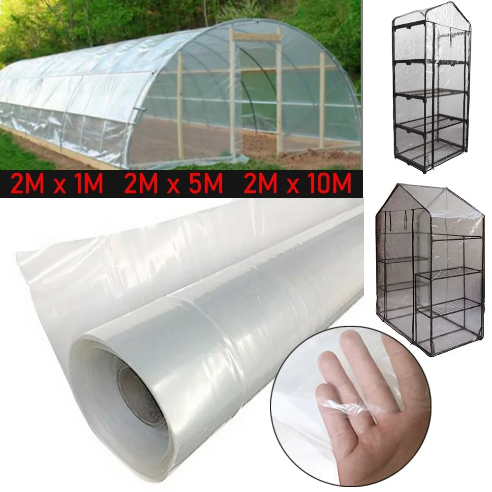 Clear Greenhouse Film Polytunnel Hot House Cover Vegetables Flowers Fruits Agricultural Cultivation-Accessories Toughness PE