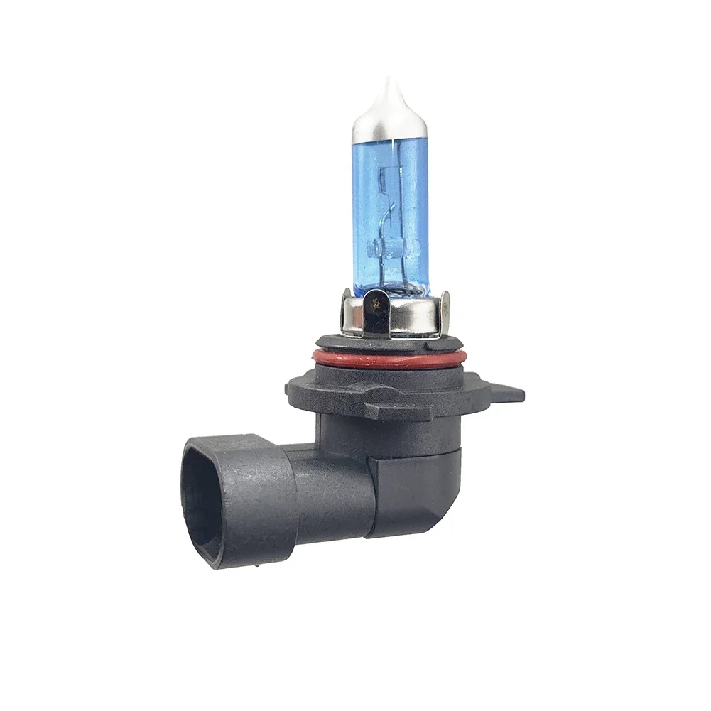 파란색 9005 할로겐 전구, 100W, 12V-24V DC 헤드라이트, 주간 주행등, 6000K 슈퍼 브라이트, 범용 자동 헤드라이트, 2 개