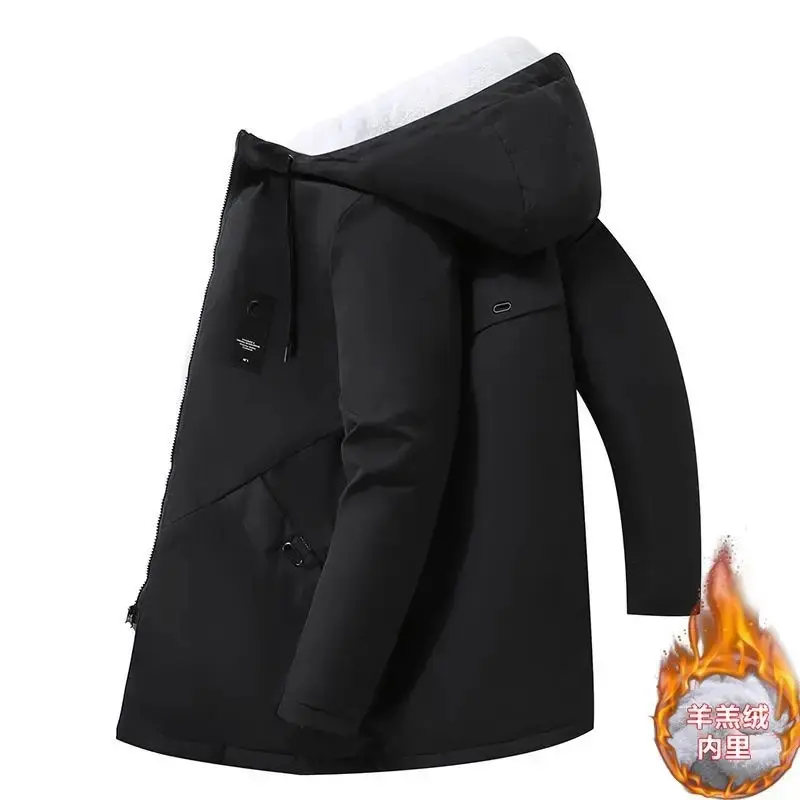 Fleece-lined thick [black]]
