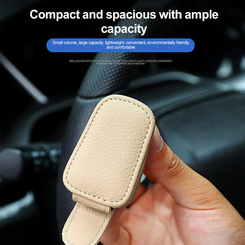 Car Sun Visor Glasses Clip 2