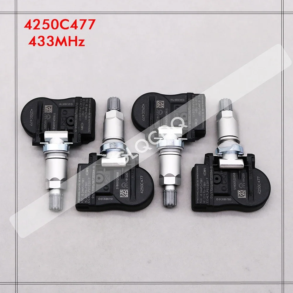 MITSUBISHI ASX LANCER OUTLANDER LANCER ASX I-MIEV 433MHz  4PCS ڵ Ÿ̾ з   TPMS 4250C477