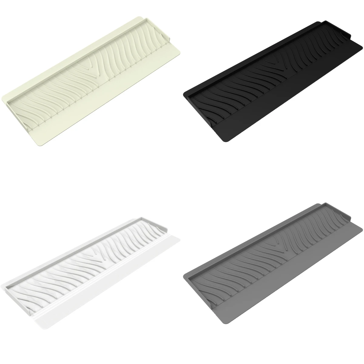 Silicone Kitchen Sink Edge Protector Bathtub Splash Guard Countertop Protector For Home Power Hand Tools Accessories