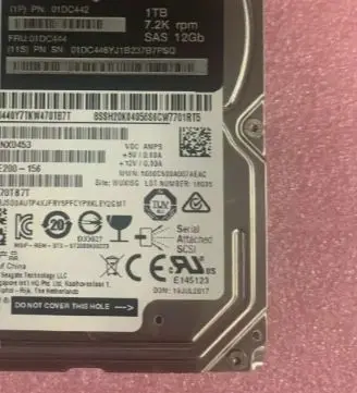 

For 01DC442 01DC444 1T 2.5 SAS 12Gb DS4200 DS6200 2200 hard drive