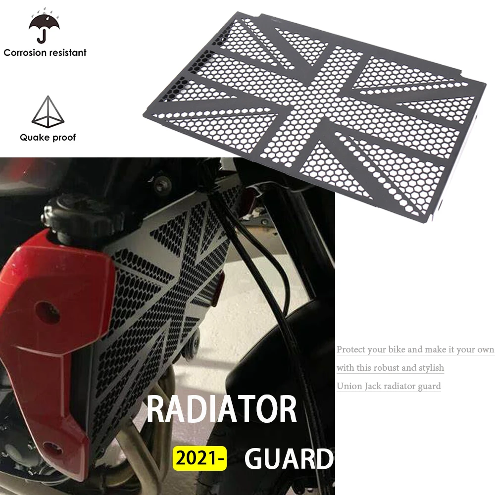 

New Black Motorcycle Accessories For TRIDENT660 Trident 660 Trident660 2021 2022 Radiator Grille Guard Cover Protector