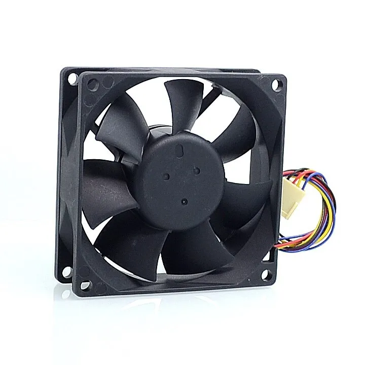 신제품  AFB0812SH 8025 80mm 0.51A 8CM 바람 단일 볼 베어링 냉각 팬, 80x80x25mm, 10 개