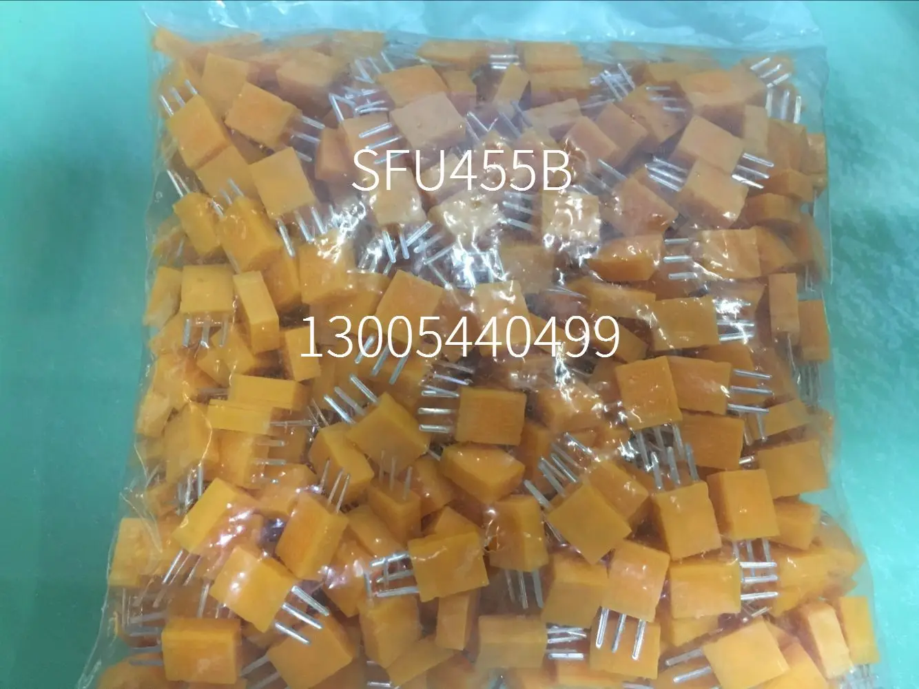 50PCS The new ceramic crystal SFU455B the 455K 455K remote radio special filters 3P455B 455k