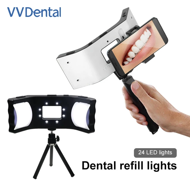 VVDental Dental Camera Photography Oral Filling Lamp LED Photography Equipment Flashlight for Dentistry Orthodontic Treatment