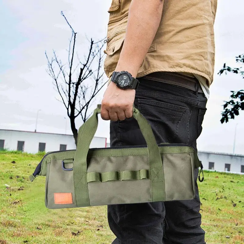 

Водонепроницаемая сумка-Органайзер 1050D для палатки, нейлоновый вместительный чехол из ткани Оксфорд с расширенной ручкой, портативный чехол для инструментов