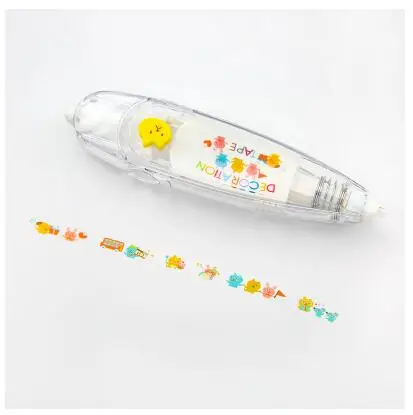 Kawaii Animal-Themed Decorative Correction Tape for Journals and Art Projects
