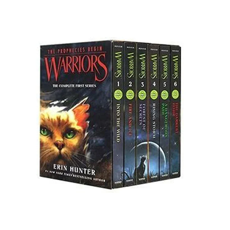 مجموعة كتب Warriors السلسلة الأولى كاملة