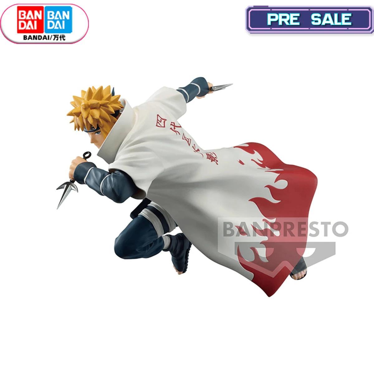 

BANDAI BANPRESTO NARUTO Vibration Stars VS Namikaze Minato Anime Figures Action Model Toys