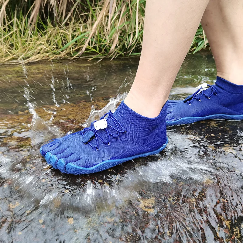 Unisex Split Toe Men FiveFingers Casual Sneakers Climbing Drainage Mesh Women Canyoning Quick Drying Water Shoes_vogvips.com
