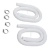 Leakproof Replacement Pool Tubes with Hose Clamps Swimming Pool Replacement Hose for 300 330 530 1000 Gallon Pool Pump 6