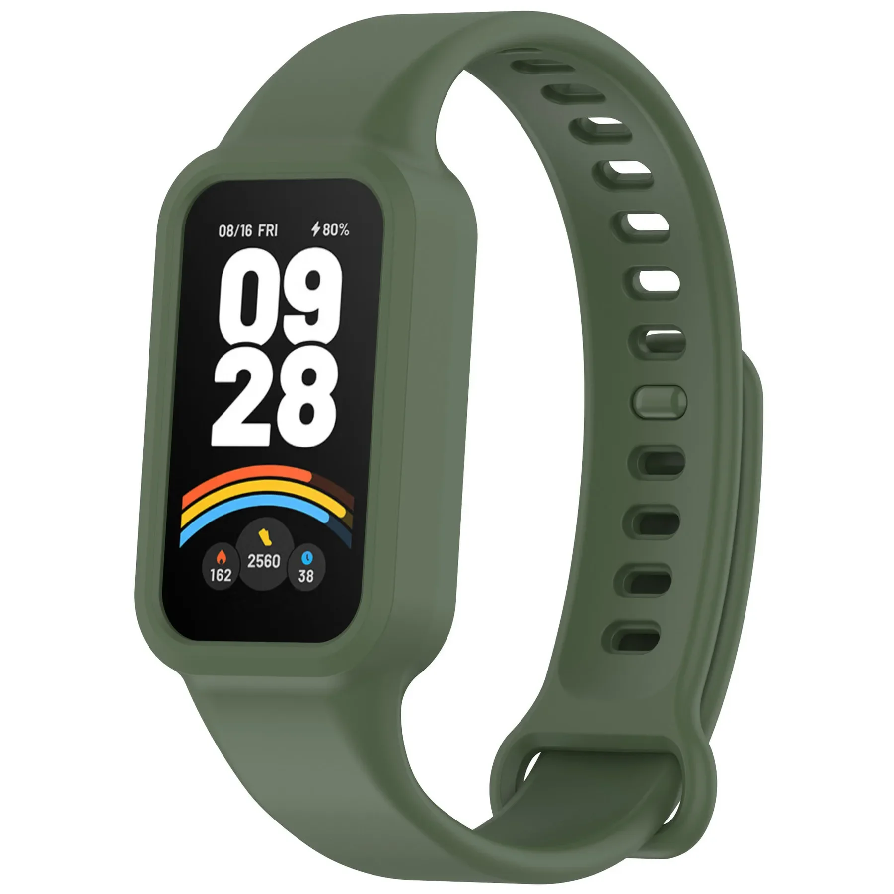 Ersatzarmband für Xiaomi Smart Band 9, Aktivarmband, Correa, Silikon-Uhrenarmbänder, Armband für Redmi Smart Band 3, Armband – Detail 17