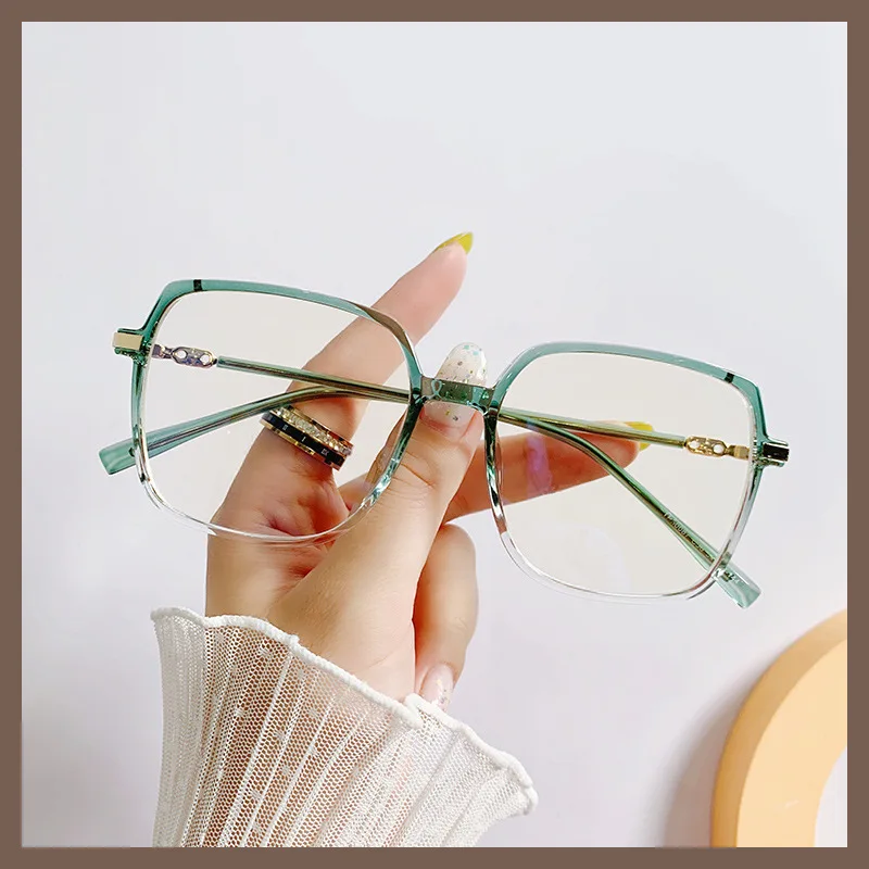 Modische Bunte Eckige Brillen für Damen und Herren Retro-Trend Luxus-Brillen Einkaufsfreundliche Computer-Brillengestelle – Detail 10