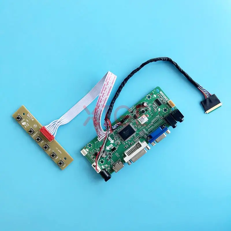 

Плата контроллера драйвера подходит для B101EW05 HSD101PWW1 40-контактный LVDS HDMI-совместимый монитор ноутбука 10,1 "1280*800 DVI VGA Аудио комплект DIY