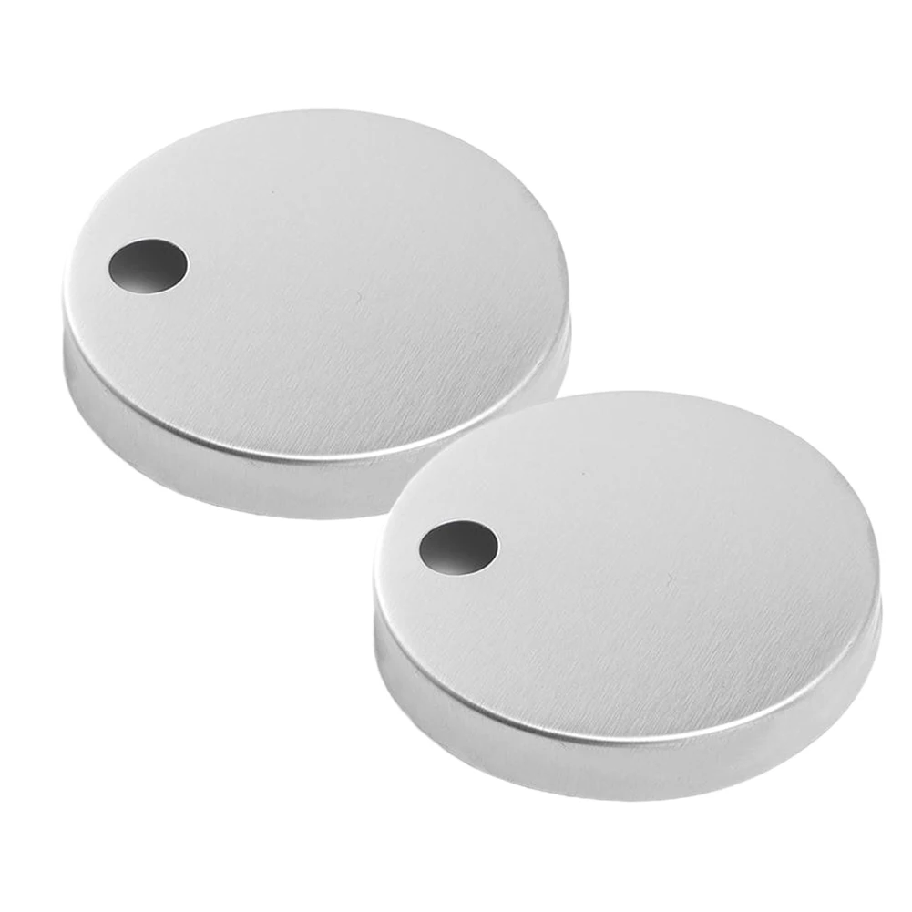 Decorative Cover Cover Bathroom Office 60mm Slim Brushed Design Fixture Long-lasting Toilet Base Fixtures