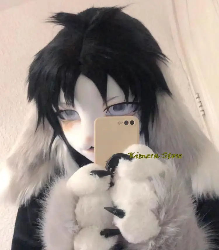 Pelzige Pfote Handschuhe Cosplay Kostüme Katze Schaf Klaue Kaninchen Fursuit Tier Klaue niedlichen pelzigen Tier Klaue Katze Klaue Handschuhe