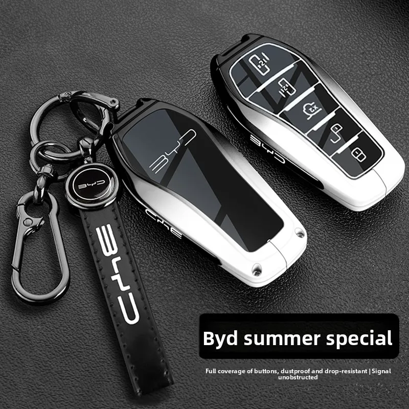 2025 BYD 샤키 보호 커버 25 신형 여름 DMI 엑셀런스 스페셜 메탈 자동차 가방 버클 개조 쉘 남성용