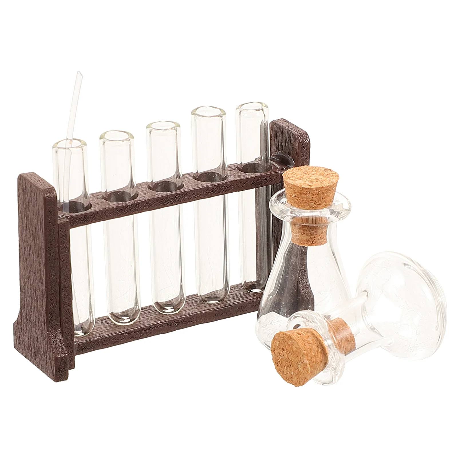 

Toy Tube Rack for Mini House Test Education Micro Laboratory Experiment Child