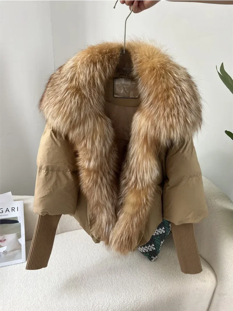 OFTBUY  Winter Jacket Women duck down Parka Real Fox Raccoon Fur Collar Hooded Thick Warm Streetwear Outerwear Natural Fur Coat 4