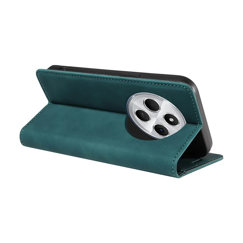 Premium Anti-Theft Leather Wallet Phone Case with Flip Card Holder