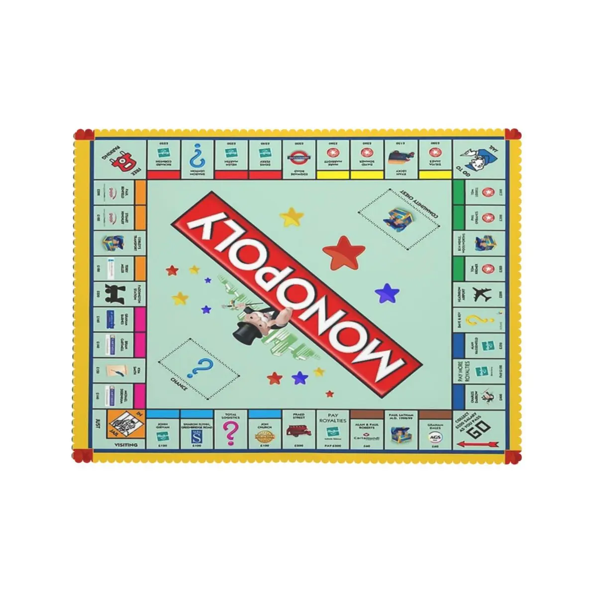 Tovaglia rettangolare personalizzata classica per giochi da tavolo Monopoly,  copertura da tavolo impermeabile per tovaglie per eventi da pranzo -  AliExpress, image size:1200x1200