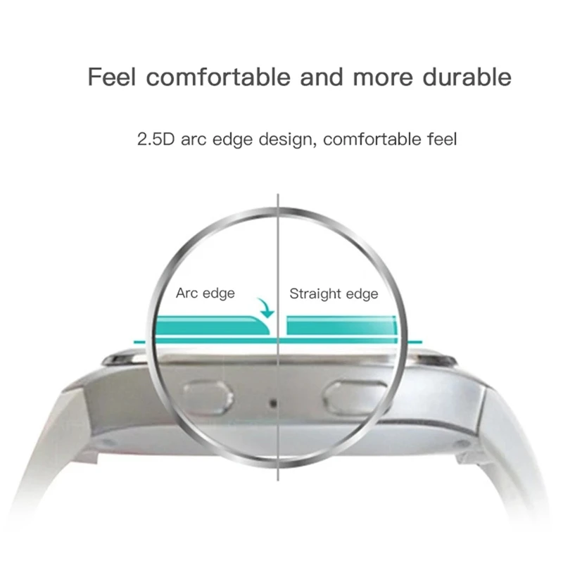 3pcs 9H Tempered Glass For Garmin Forerunner 235 225 735XT Screen Protector Film on Forerunner 735 XT 235 225 Protective Glass