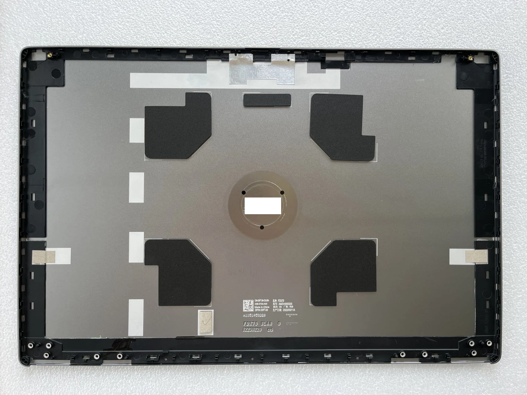 Tela Lcd Shell Traseiro para Precisão Dell 7750 7760 M7750 M7760 3ftj9 94yhr - Imagem 2