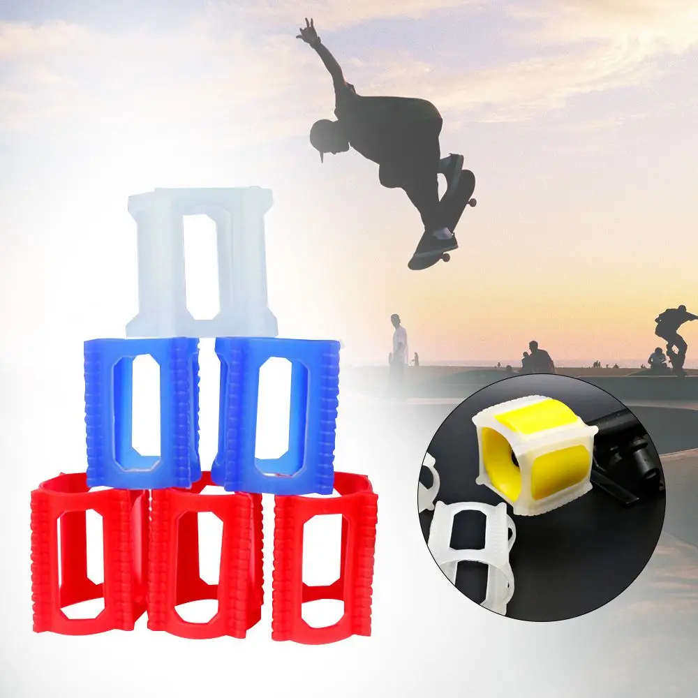 4pcs/set Skateboard Wheel Cover For Beginners Skateboard Assisted rear wheel cover,skateboard wheel hub cover,skateboard accessories