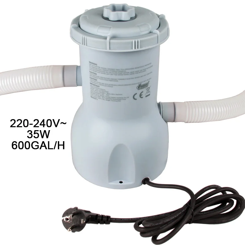220V Eu Standard Eu Plug Filter Pump Piscina Fuori Terra Struttura In Metallo Piscine Piscina Gonfiabile Facile Filtrazione Dell'Acqua Piscina