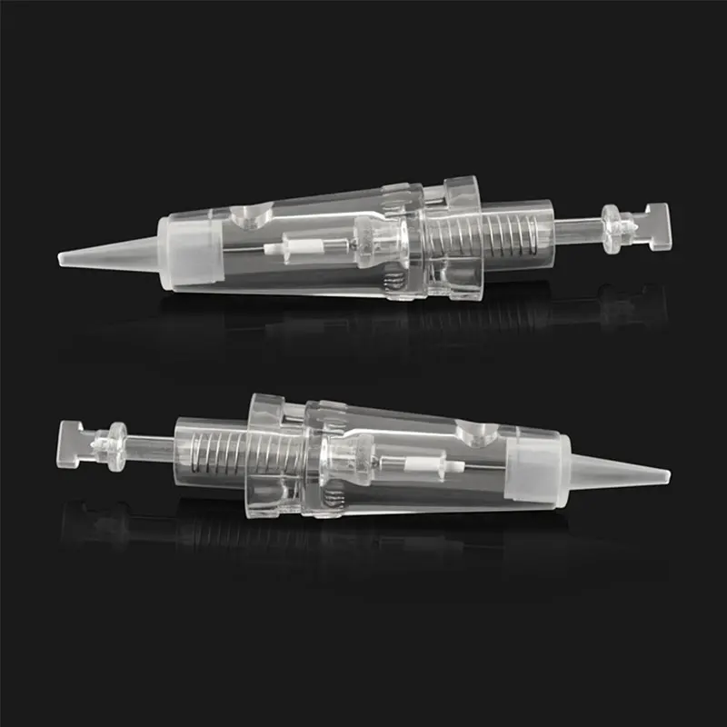 Tattoo Cartridge Needles Disposable Bayonet Micropigmentation Permanent Makeup Tattoo Eyebrow Lips Pen Needles