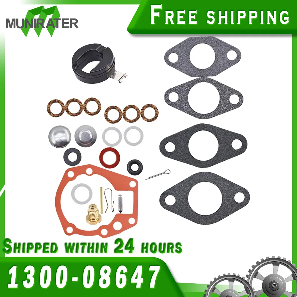 Carburetor Kit with float for Johnson Evinrude 7.5 10 15 18 20 HP 439071 18-7043