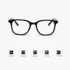 Fashion Outdoor Sunglasses with Minus Diopter for Women Unisex Retro Changing Color Photochromic Myopia Glasses -1.0 -1.5 -2.0 6