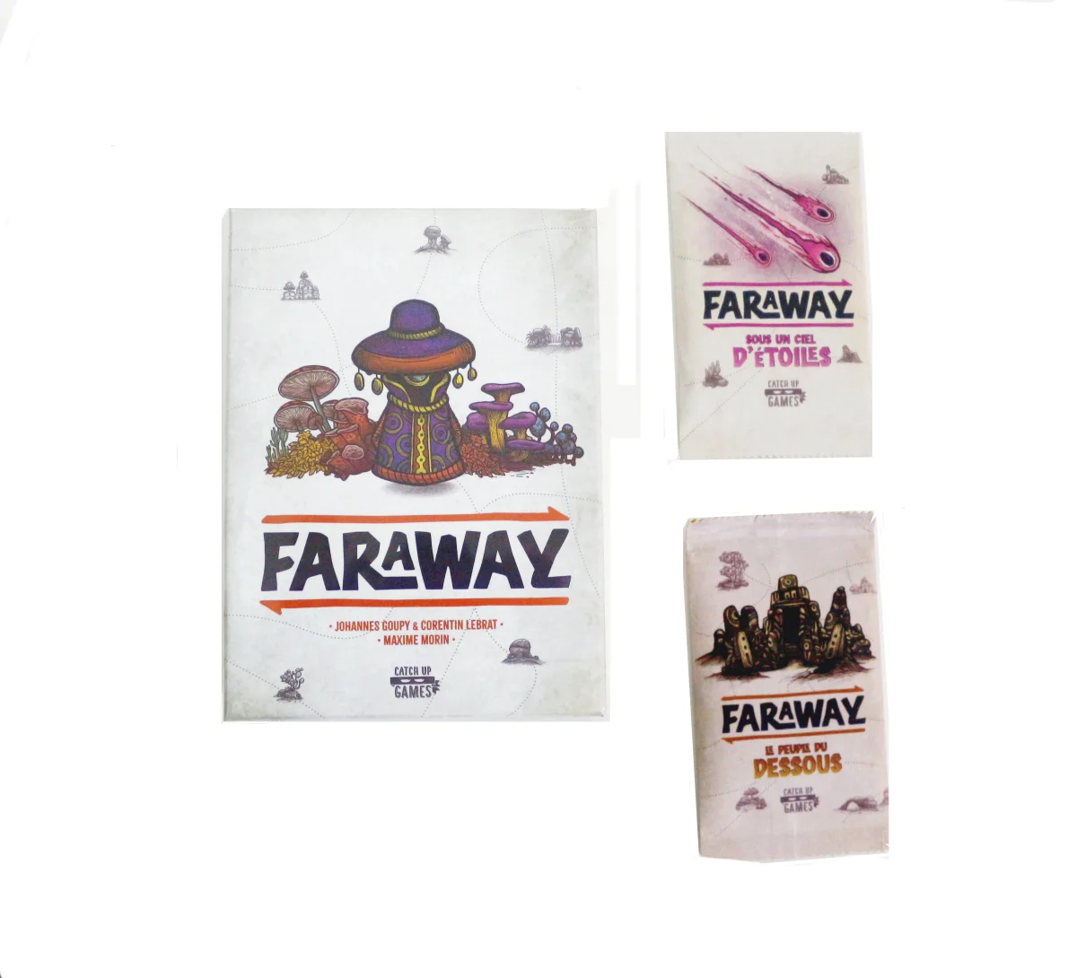 Faraway Board Game 2-6 Players Party Funny Table Game Strategy Cards