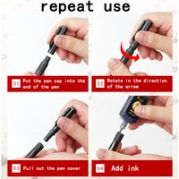Calligraphy Pen Hand Lettering Pen Brush Lettering Pen Writing Marker Stationery 4