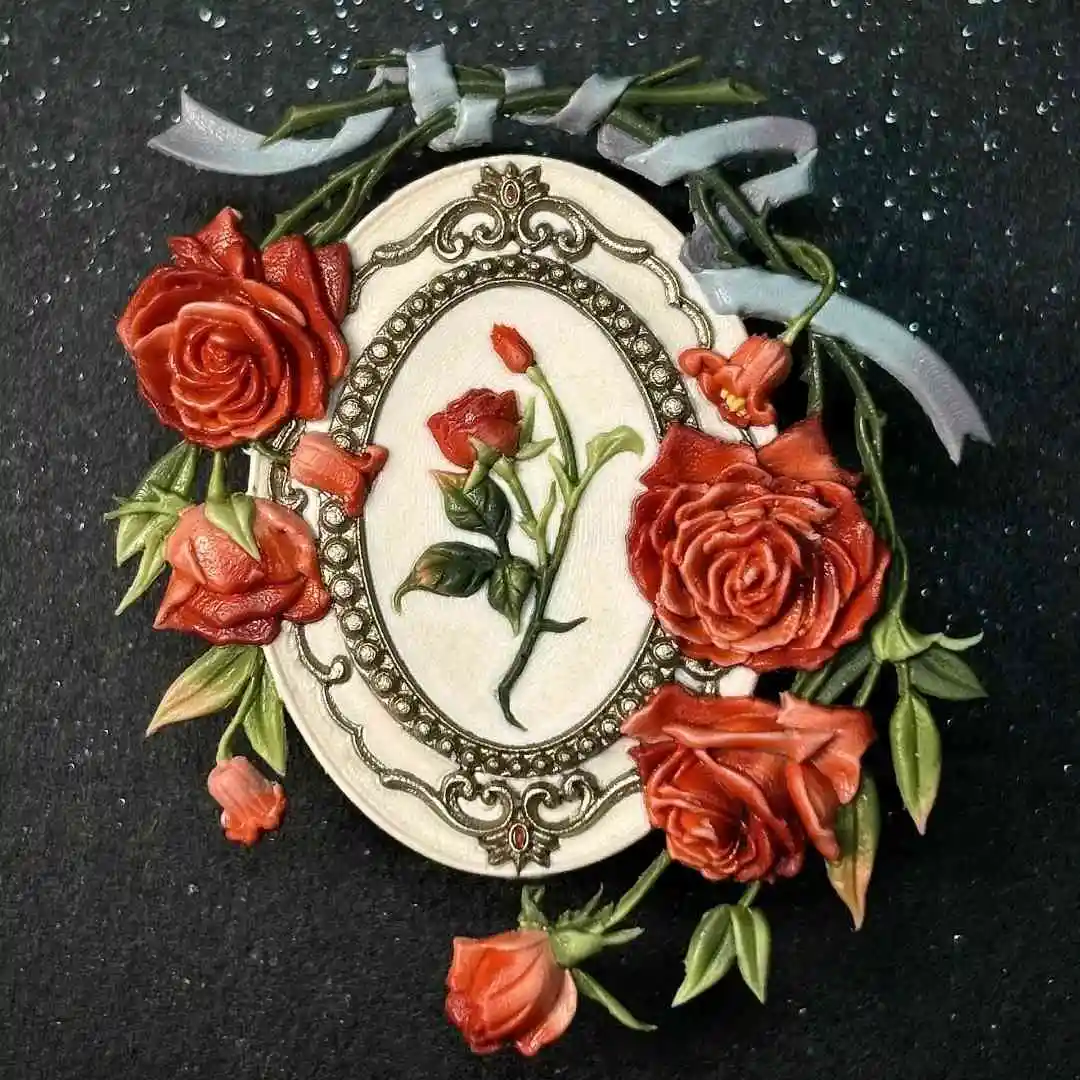 New Lacquer Seal Multi-Layer Fine Carving Cute Seal Head Embossed Copper Head Invitation Envelope Diy Stamp Toy