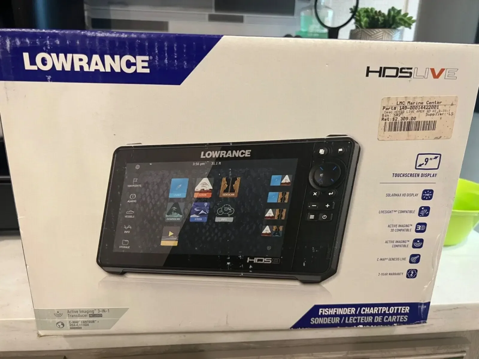 

HOT SALES FOR HDS-16 LIVE ACTIVE 12 Ti2-12- inch IMAGING 3-IN-1 TRANSOM Lowrance MOUNT & C-MAP PRO CHART Fish Finders New
