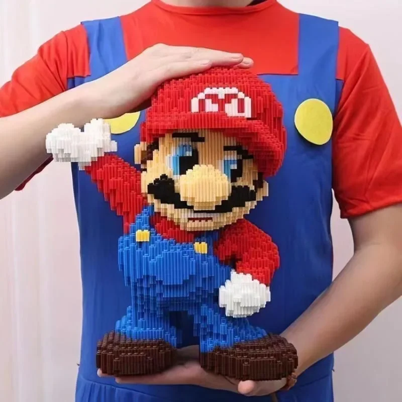 Huge Super Brother Cartoon Building Block Toys Children's Assembled Toys Christmas Gift