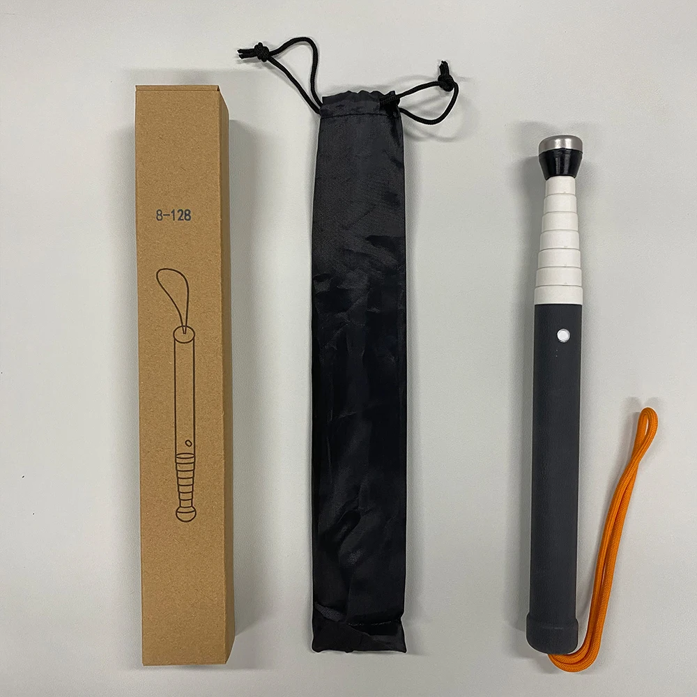 PracticalWalkingStickGuideMetalCanesVisionImpairedBlindPeople