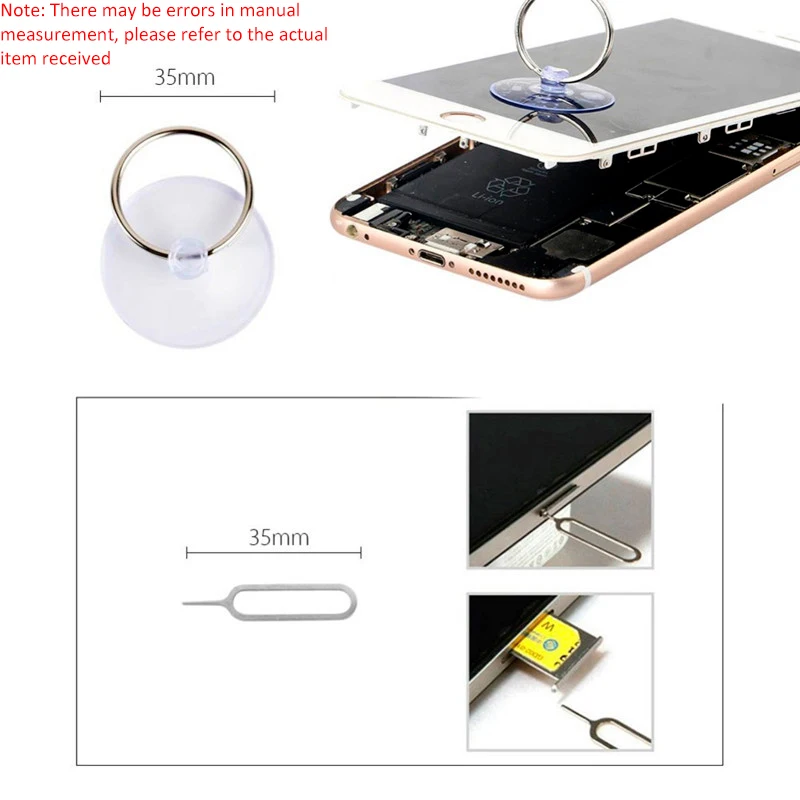 10-20PCS Strumento di riparazione del telefono Kit di cacciaviti per smontaggio schermo con barra di leva aperta per iPhone 11 Pro Max 8 Plus Strumenti di smontaggio manuale - Image 5