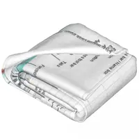 Excel Spreadsheet Super Soft Blanket Guide Introduction Travelling Throw Blanket Winter Novelty Flannel Bedspread Sofa Bed Cover 2