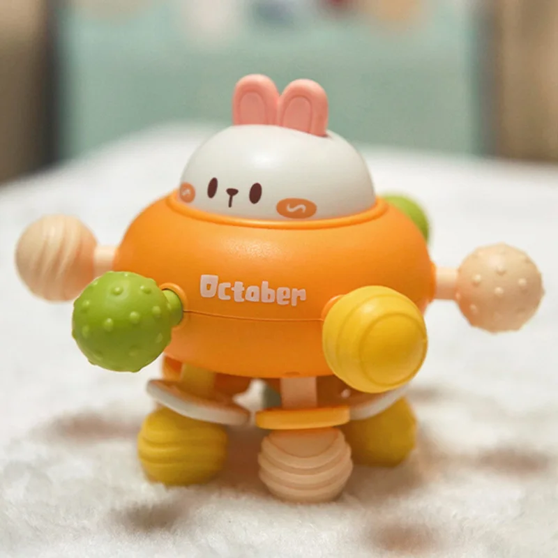

Infant Grasping Ball Rattle Toy Baby Tooth Gum Molar Ball Montessori Early Education Toy Suitable For 0-12 Months Baby
